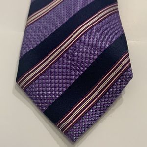 Zegna tie blue&purple